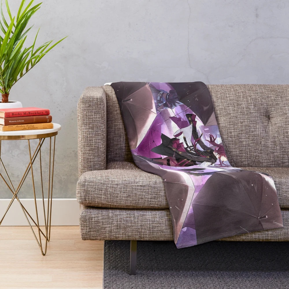 Honkai Star Rail Kafka Plush Blanket