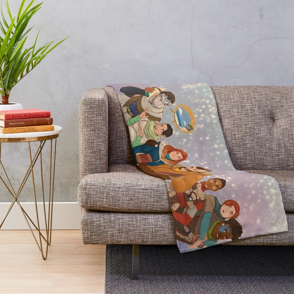 Horizon Forbidden West and Horizon Zero Dawn inspired plush blanket