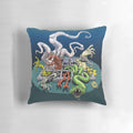 Masters of the Universe Dungeon of Horror Pillow featuring Skeletor, He-Man, and Castle Grayskull