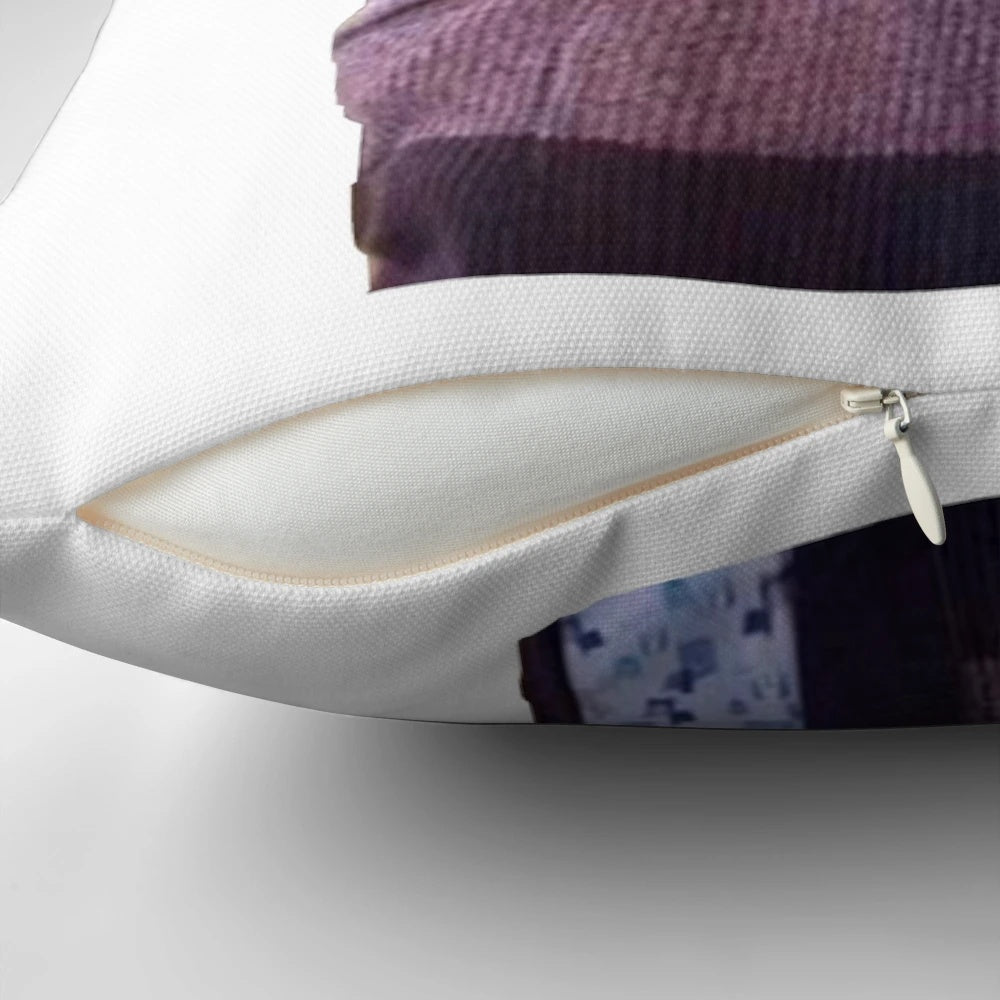 Stylish horror movie themed pillow with a design inspired by the 2019 film MA, featuring actress Octavia Spencer.