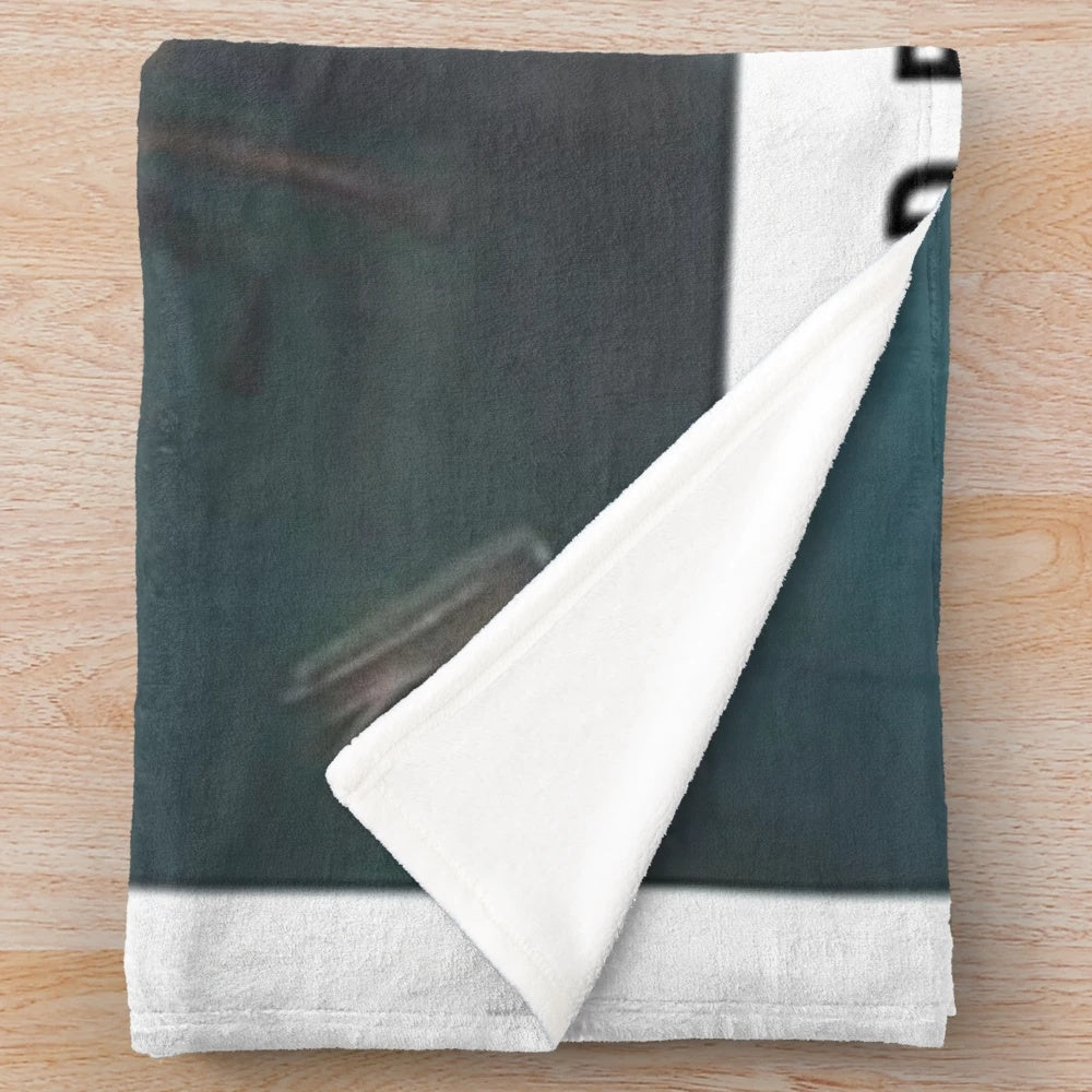 Hozier-inspired plush blanket featuring the album cover design