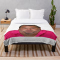 Big Ed Plush Blanket - Cozy and Soft Tribute to the 90 Day Fiancé Reality TV Personality