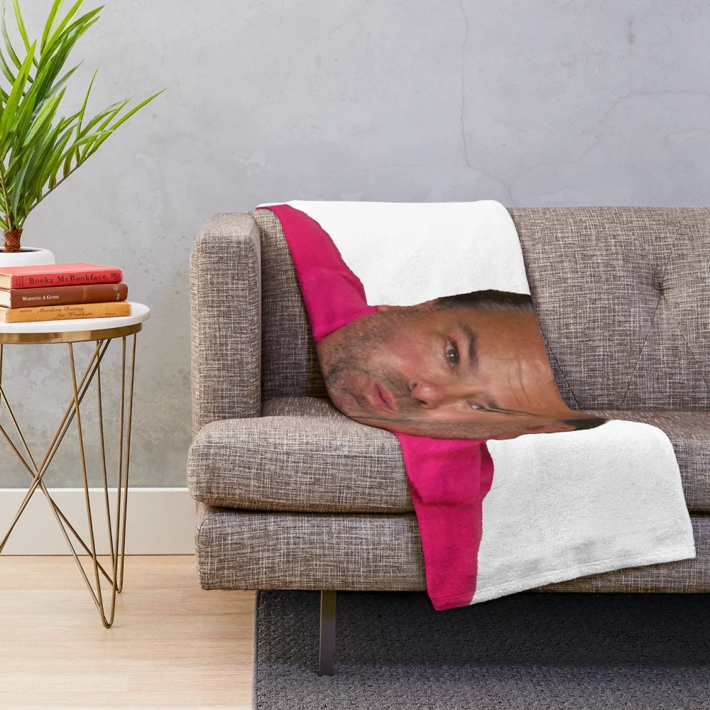Big Ed Plush Blanket - Cozy and Soft Tribute to the 90 Day Fiancé Reality TV Personality