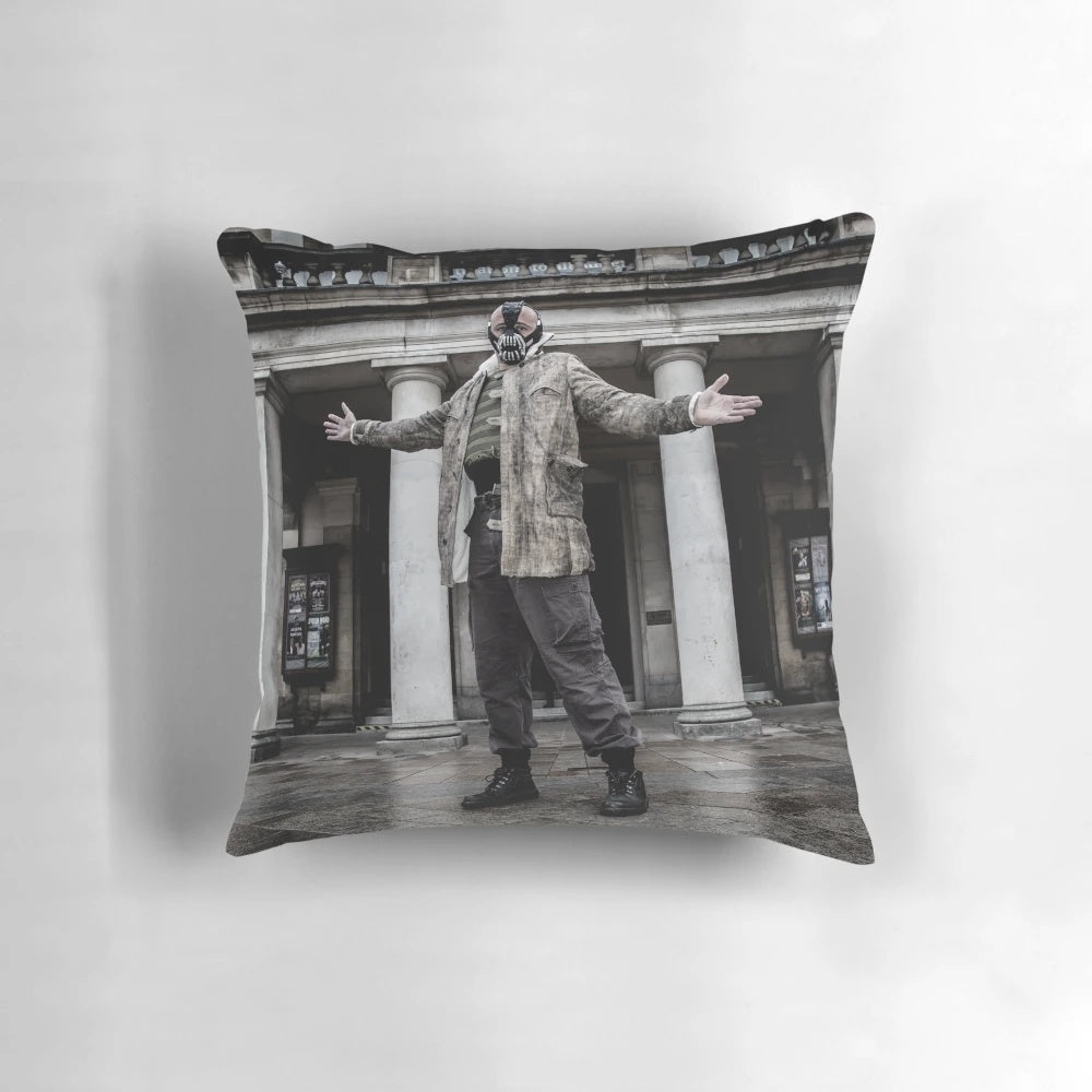 Hullywood Icon Matt Davies Designed Decorative Pillow