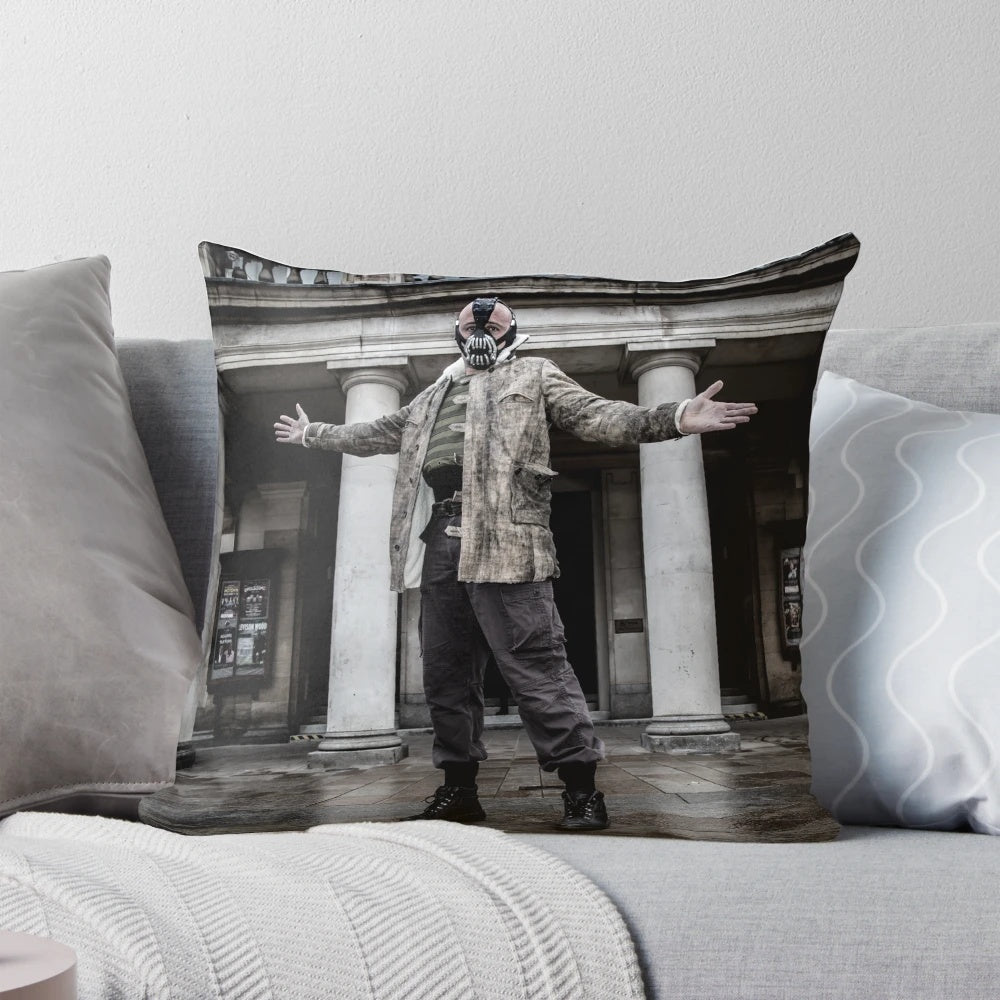 Hullywood Icon Matt Davies Designed Decorative Pillow