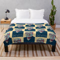 Danny DeVito inspired presidential pop art design plush blanket