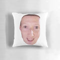 Cursed Zucc Pillow featuring a meme-inspired design of Mark Zuckerberg