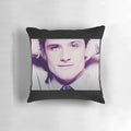 A pillow featuring a meme image of actor Josh Hutcherson with the text "Can You Blow My Whistle Baby".