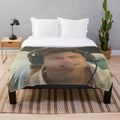 Confused Toto Wolff F1 Plush Blanket