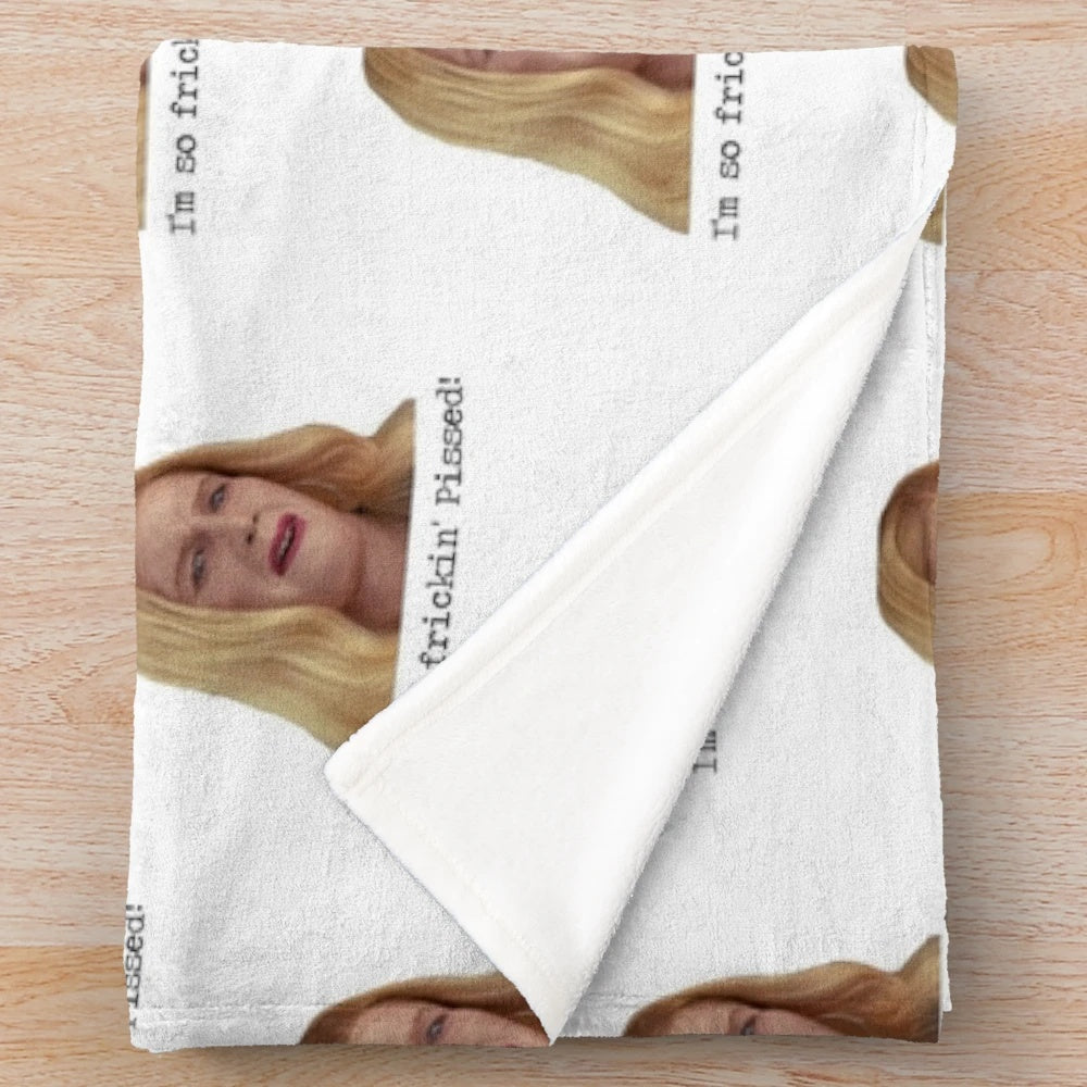 White Chicks movie-inspired plush blanket