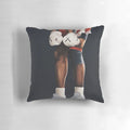 Hypebeast sneaker pillow featuring a stylish, artistic design for a trendy, aesthetic room
