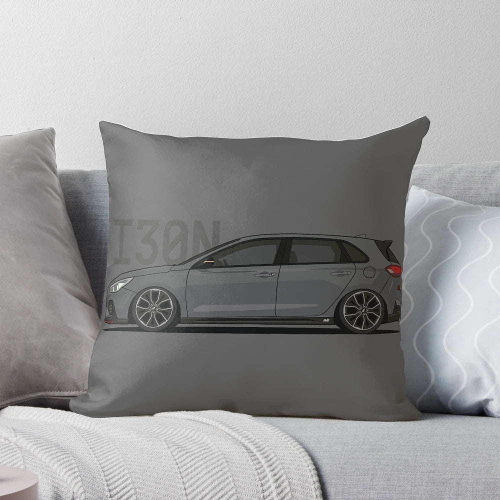 Hyundai i30N performance pillow, featuring the sporty i30N design for tuning enthusiasts
