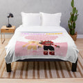 iamSanna and Moody Plush Blanket - Roblox Adopt Me Inspired Decor