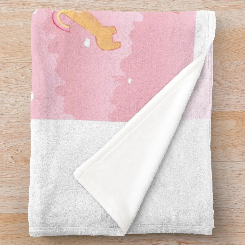 iamSanna and Moody Plush Blanket - Roblox Adopt Me Inspired Decor