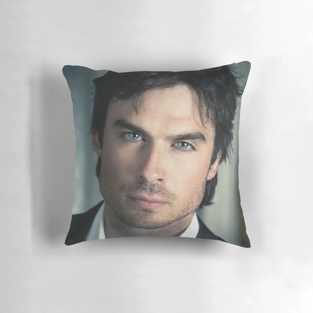 Ian Somerhalder Pillow - Damon Salvatore from The Vampire Diaries