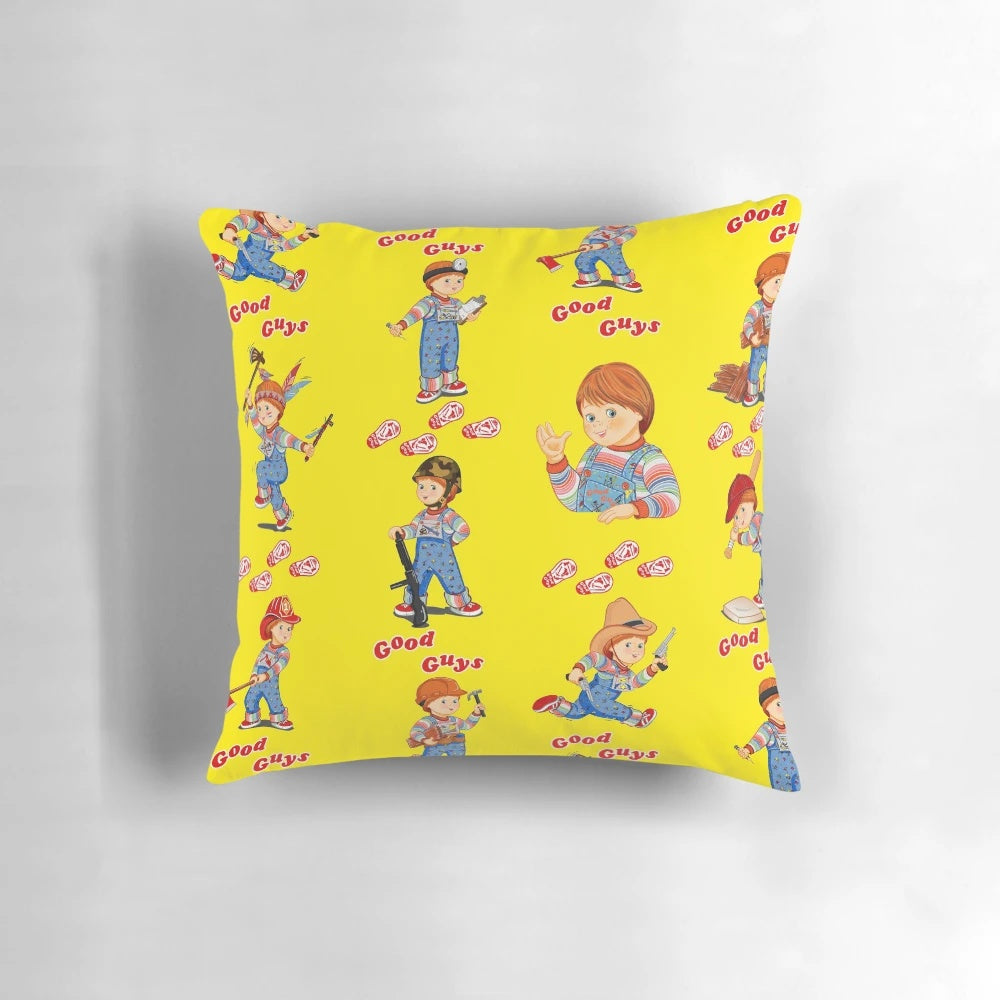 Chucky Doll from Child's Play Horror Movie Pillow