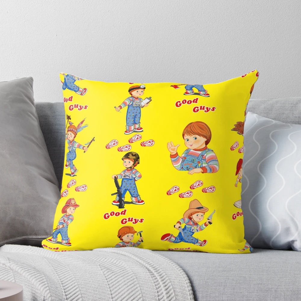 Chucky Doll from Child's Play Horror Movie Pillow