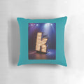 The Killers and Echo & the Bunnymen inspired indie rock pillow