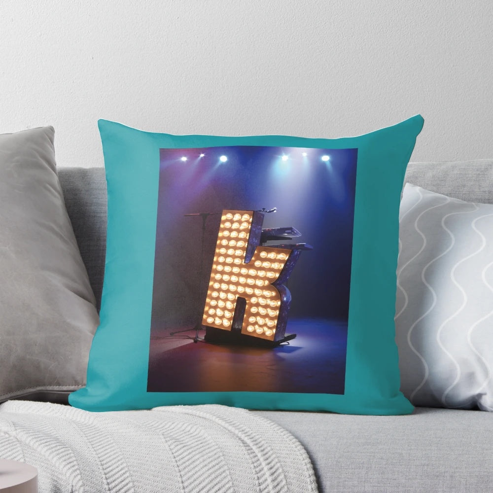 The Killers and Echo & the Bunnymen inspired indie rock pillow