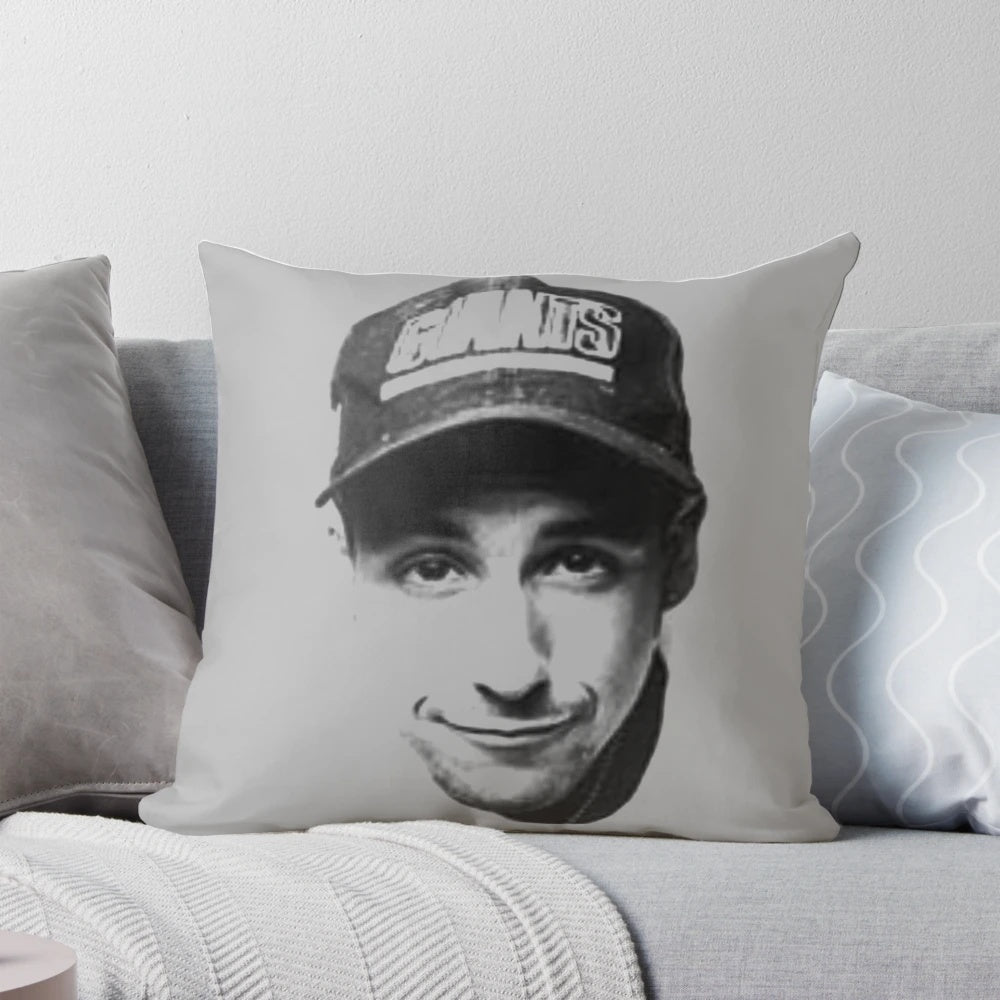 Adam Sandler 90s comedy pillow with retro vintage design