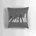Soft, comfortable pillow featuring the iconic cover art of the Beatles' "Abbey Road" album