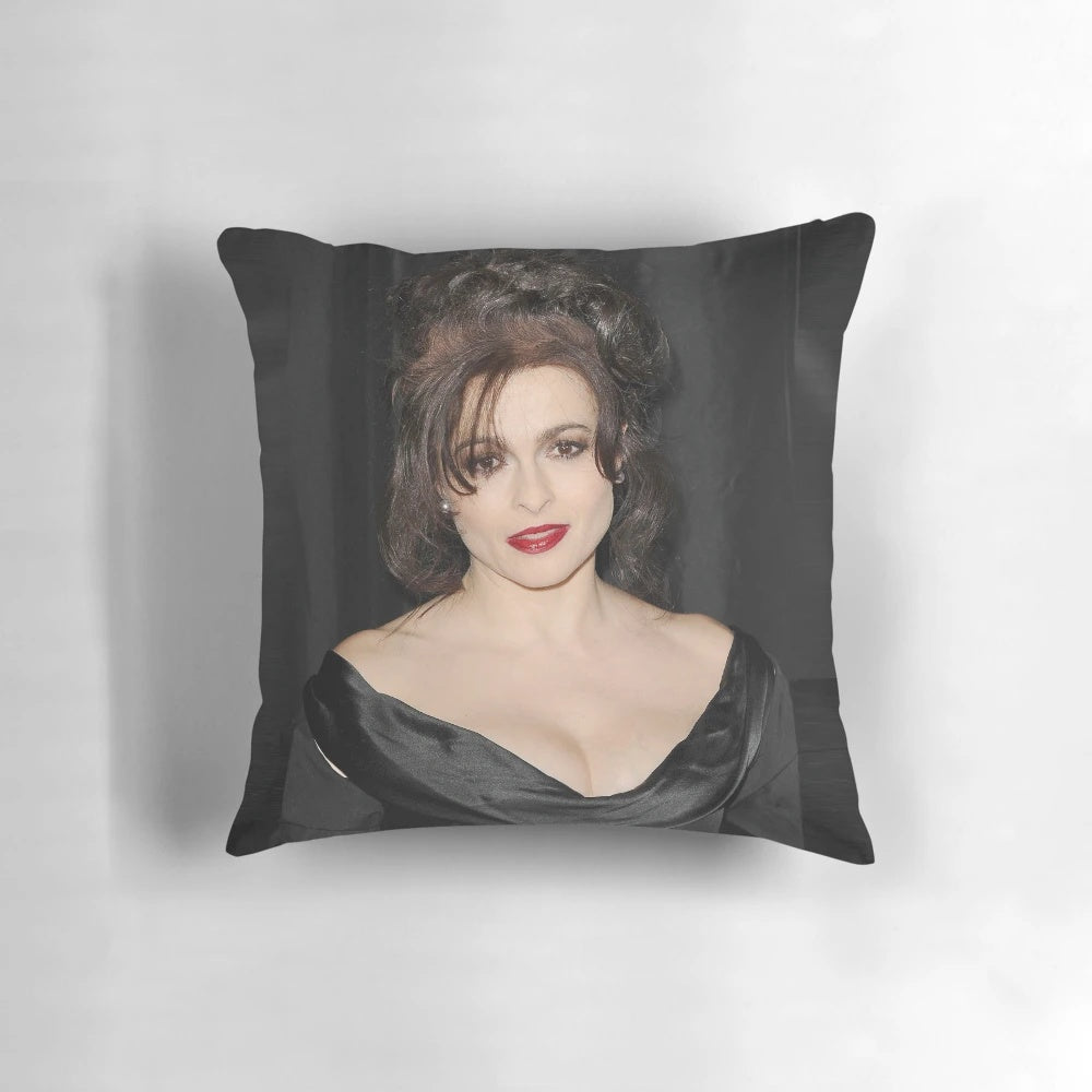 Helena Bonham Carter Pillow - Celebrate the Iconic Actress with this Stylish Home Decor