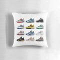 Air Jordan IV (4) Sneaker Pillow in Red and Black Color