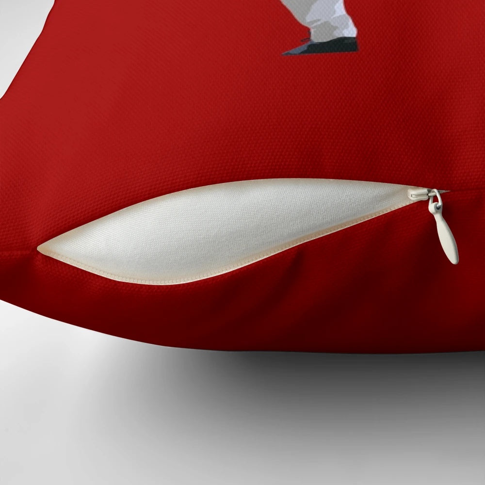 Pillow featuring Arsenal legends Dennis Bergkamp and Thierry Henry