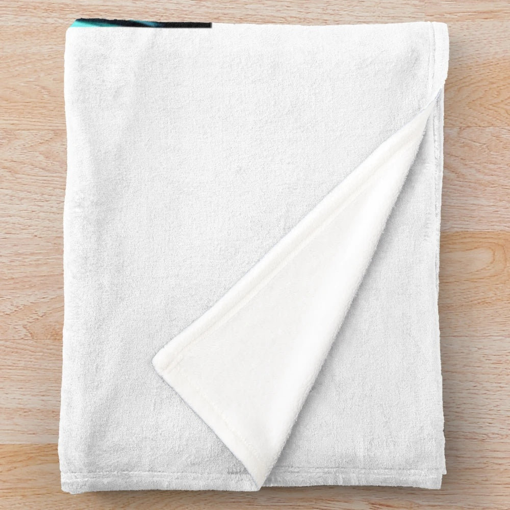 Plush blanket featuring a famous artist and cinema legend
