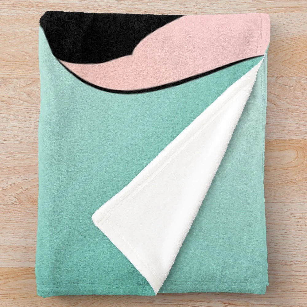 Audrey Hepburn Pop Art Plush Blanket