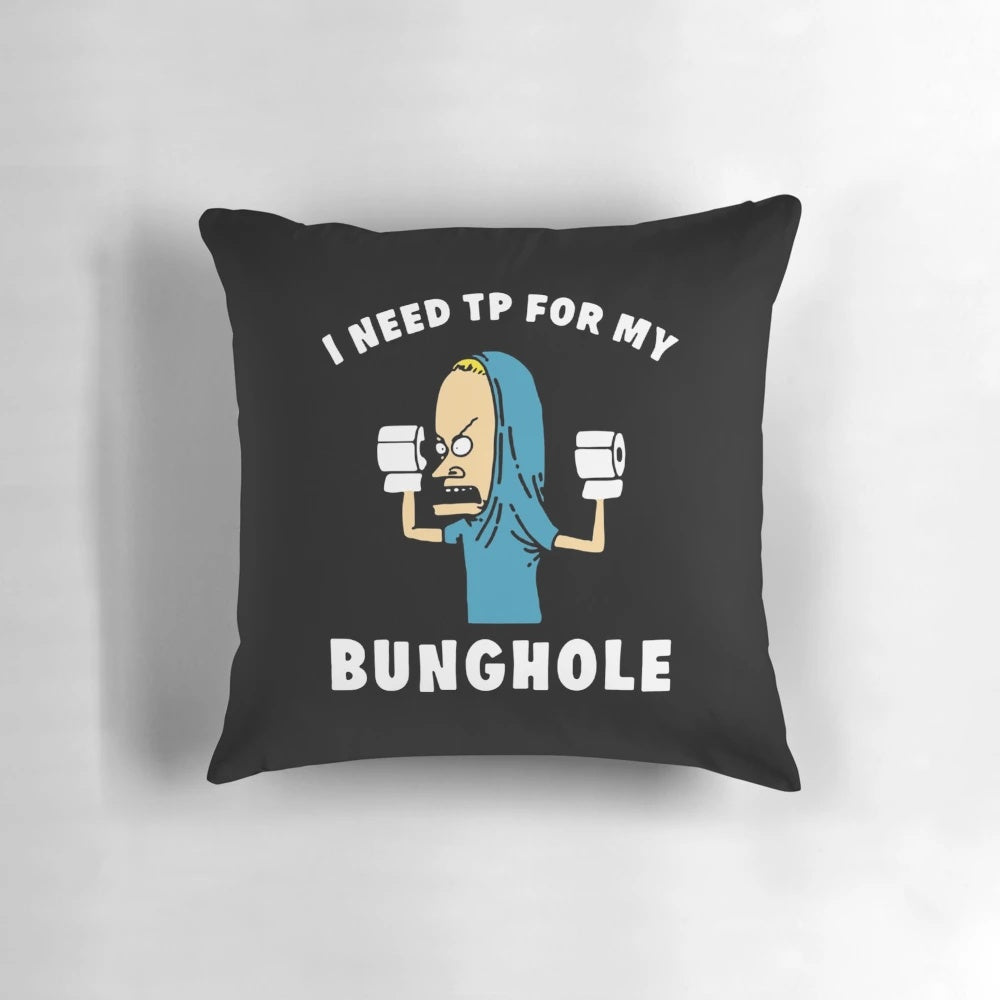 Beavis and Butthead Cornholio Funny Pillow for '90s Cartoon Fans