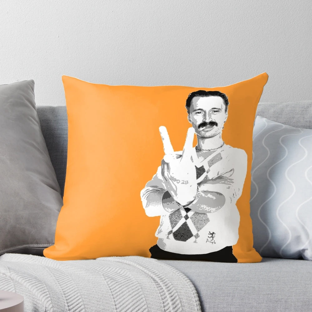 Plush Begbie Pillow from the 90s Film Trainspotting