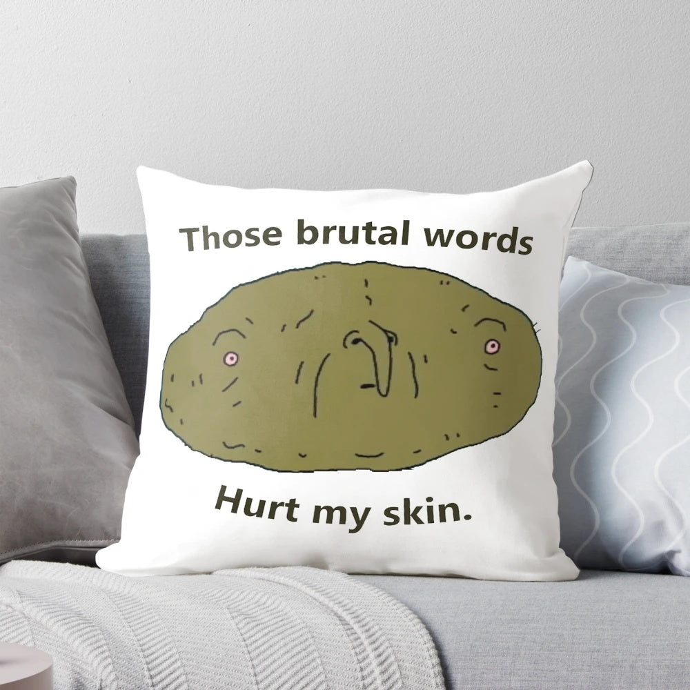 Big Lez Clarence Face Pillow - Cozy Cushion from Iconic Australian YouTube Comedy