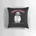 Vibrant blóndie band pillow featuring the iconic Debbie Harry