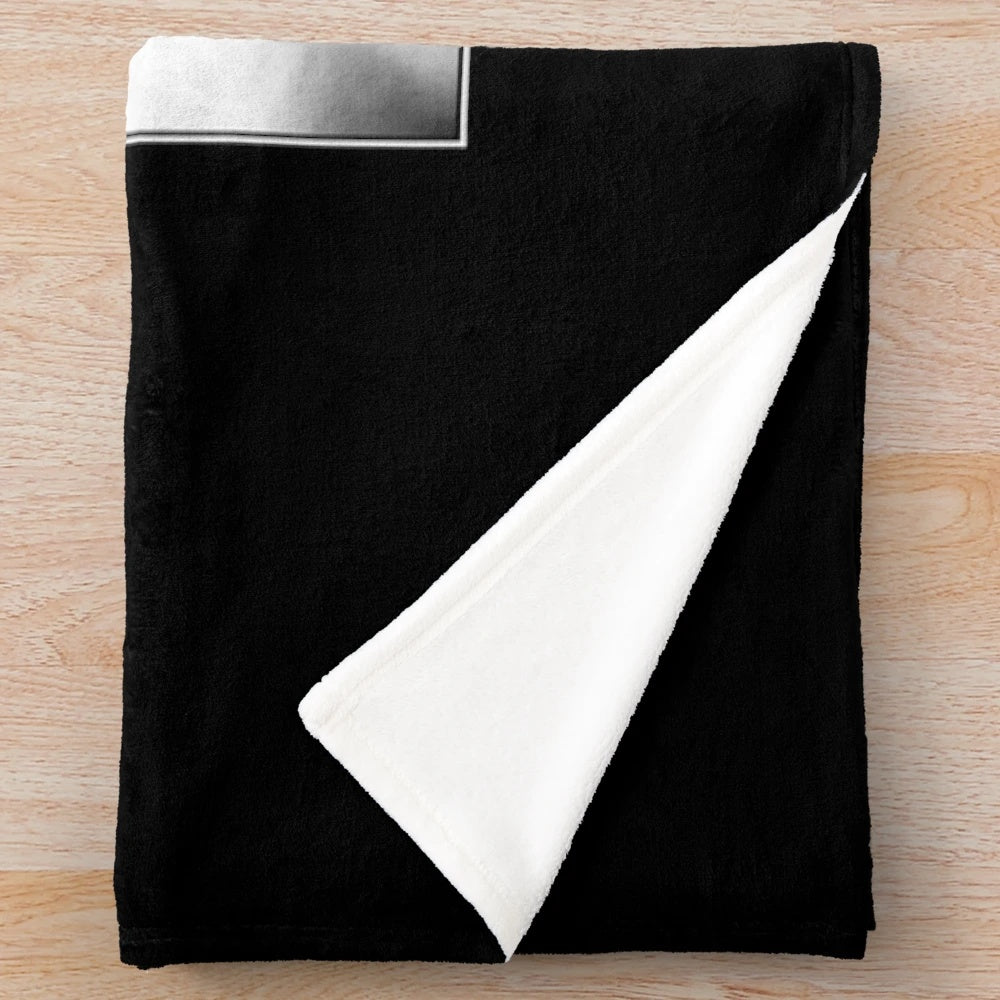 Marilyn Monroe Black and White Plush Blanket