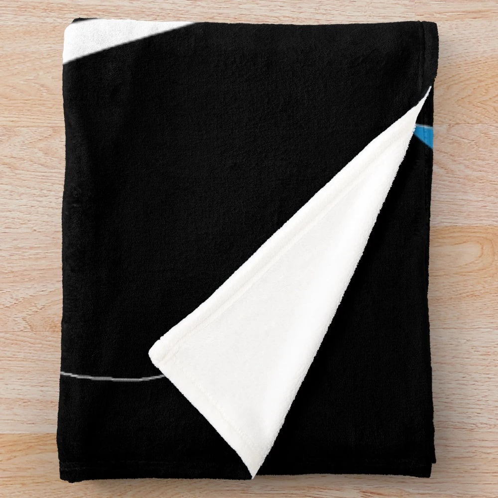Blues Brothers inspired plush blanket