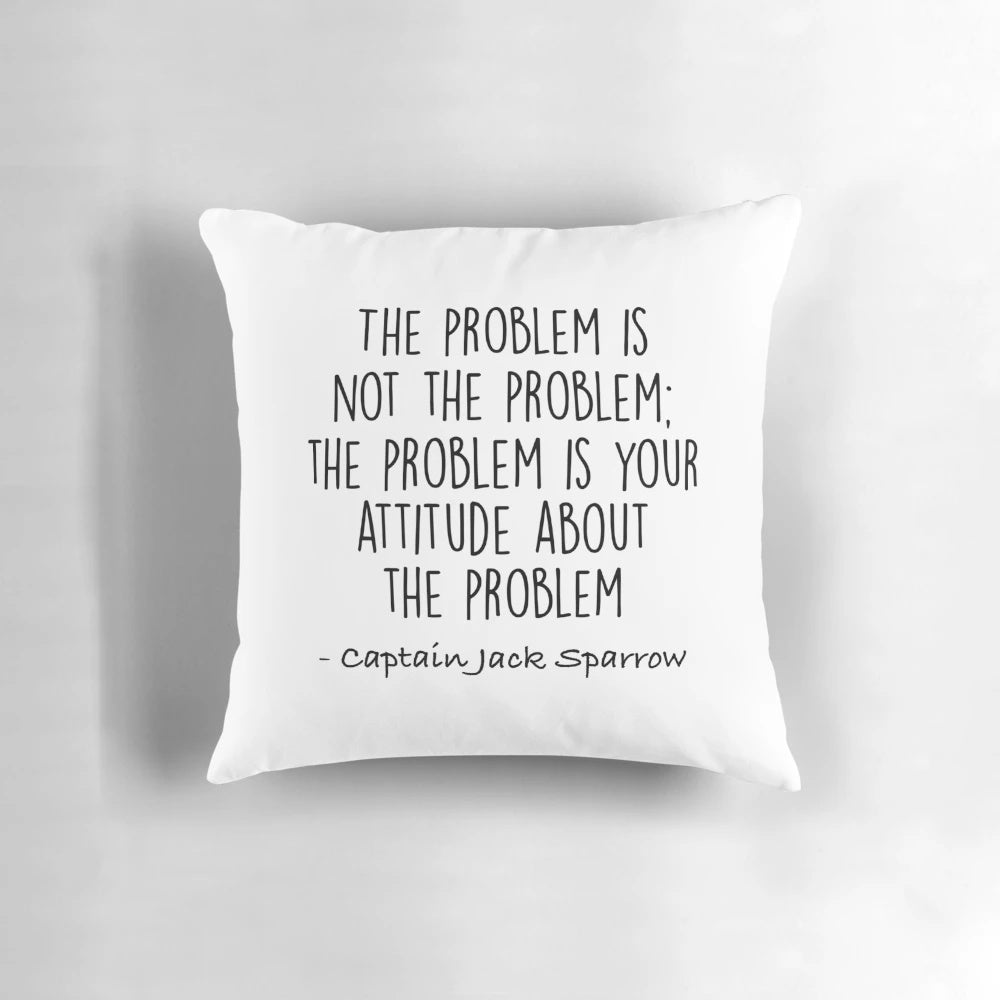 Captain Jack Sparrow Decorative Throw Pillow - Officially Licensed Pirates of the Caribbean Merchandise