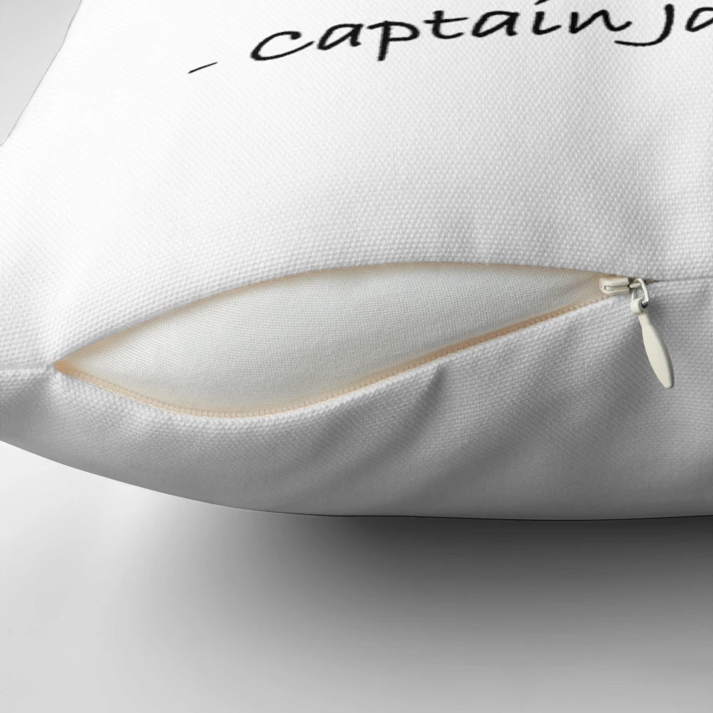Captain Jack Sparrow Decorative Throw Pillow - Officially Licensed Pirates of the Caribbean Merchandise
