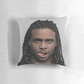 Chief Keef Mugshot Pillow - Iconic Rap Merchandise for Hip Hop Fans