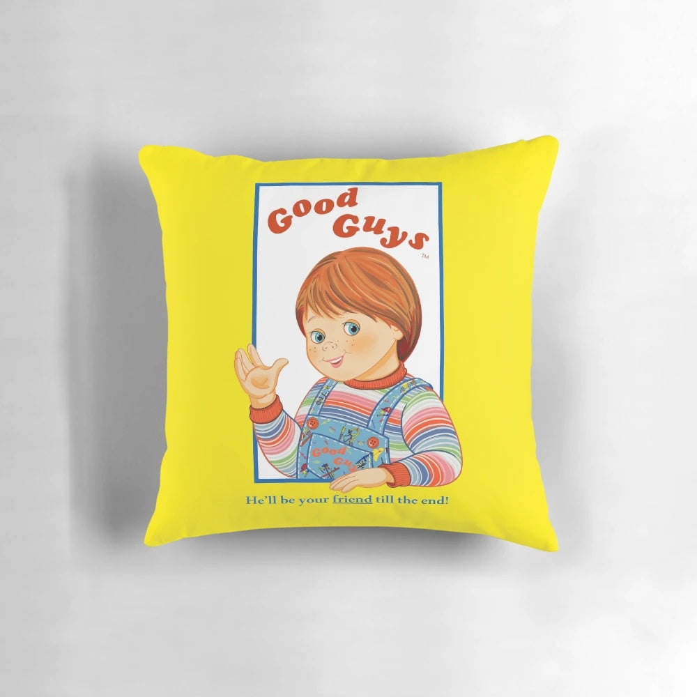 Plush Chucky "Good Guys" Doll Pillow - Iconic Horror Movie Merchandise