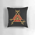 Plush, high-quality Cuban-inspired pillow with cigar designs