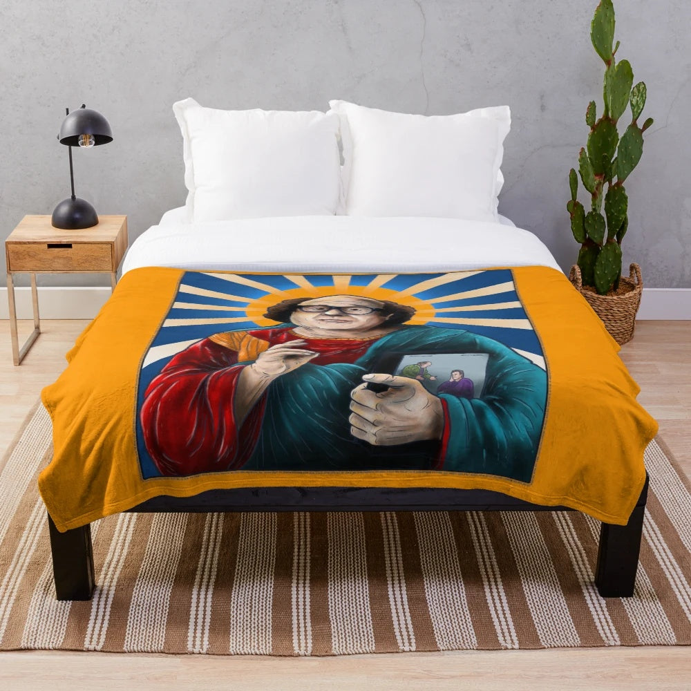 Danny DeVito inspired plush blanket