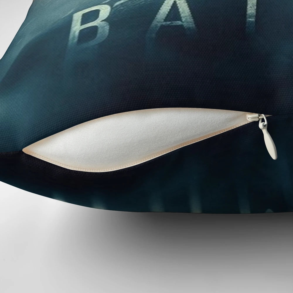 Dark Knight Batman Pillow with Bruce Wayne Artwork