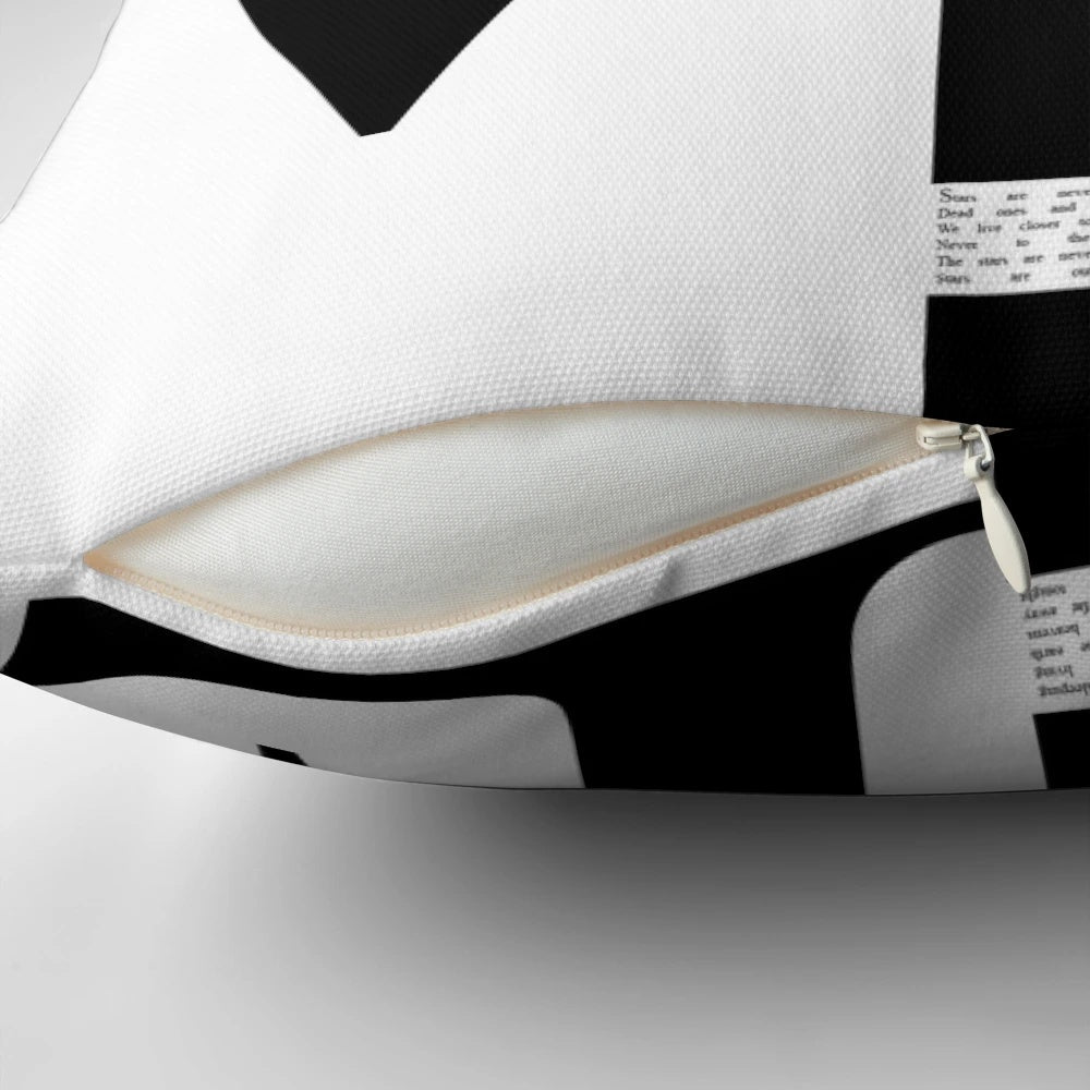 Stylish pillow featuring the iconic image of legendary musician David Bowie