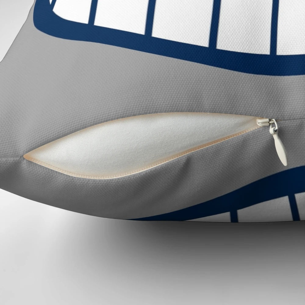 Derek Jeter #2 Jersey Number Pillow - Iconic Tribute to the New York Yankees Legend