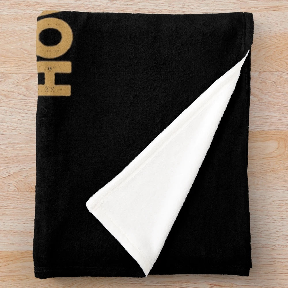 Soft and cozy plush blanket featuring the iconic Dr. Evil character from the Austin Powers comedy film series