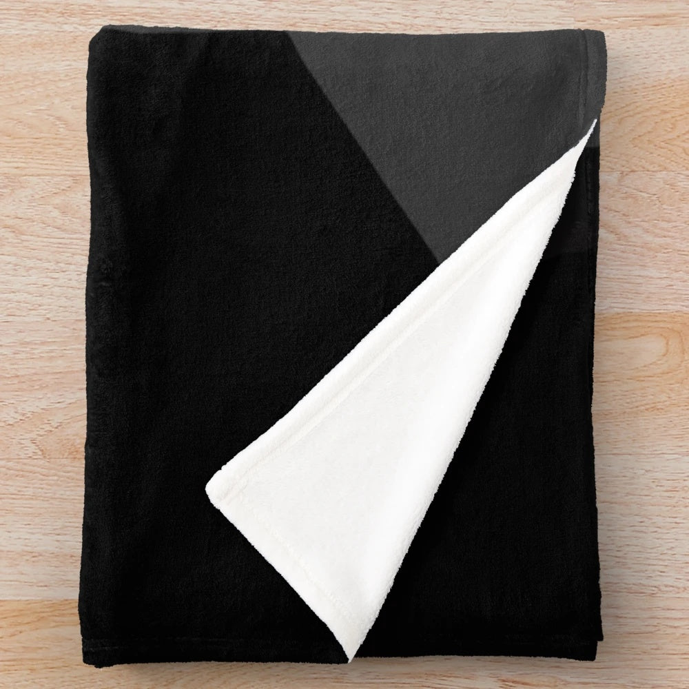 Dr No plush blanket featuring the iconic black-clad villain from the James Bond movie