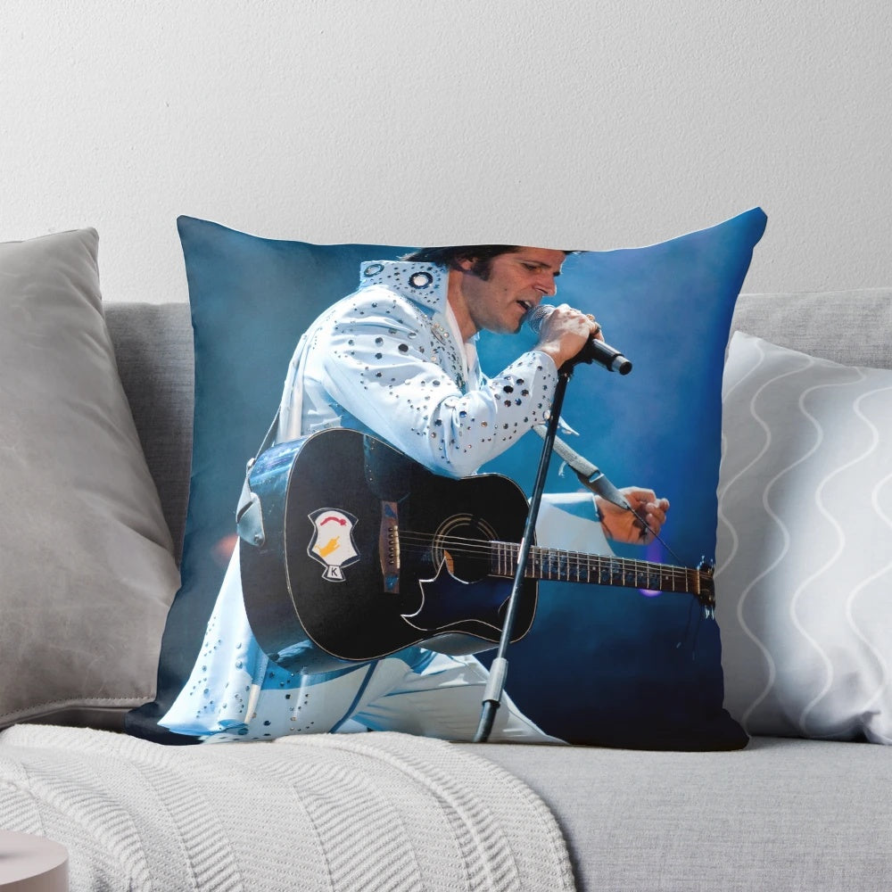 Elvis Presley "The King" Pillow