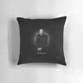 Soft, high-quality pillow featuring a striking black and white portrait of acclaimed actor Ewan McGregor