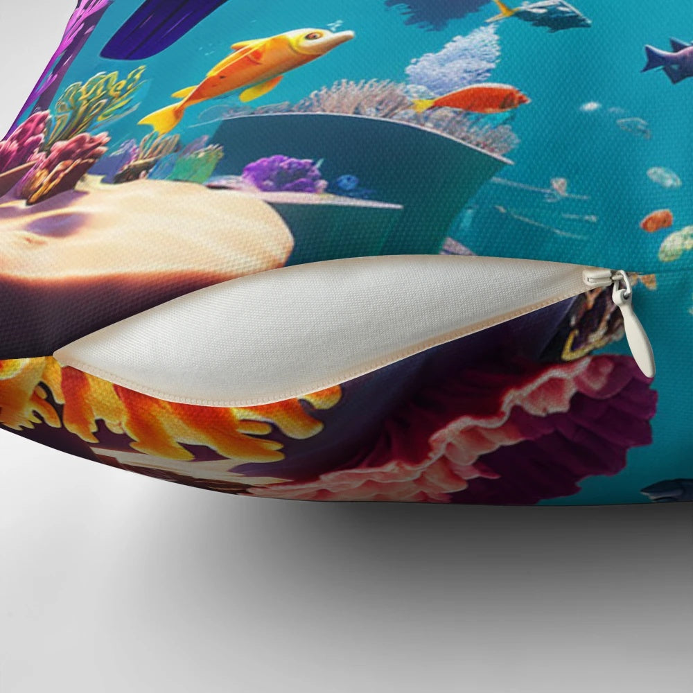 Fortnite Battle Royale gaming pillow featuring iconic in-game character designs and artwork